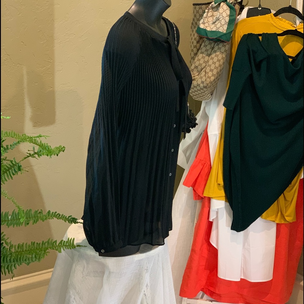 ✨👗✨ Lane Bryant Sheer Blouse NWT - Picture 3 of 8